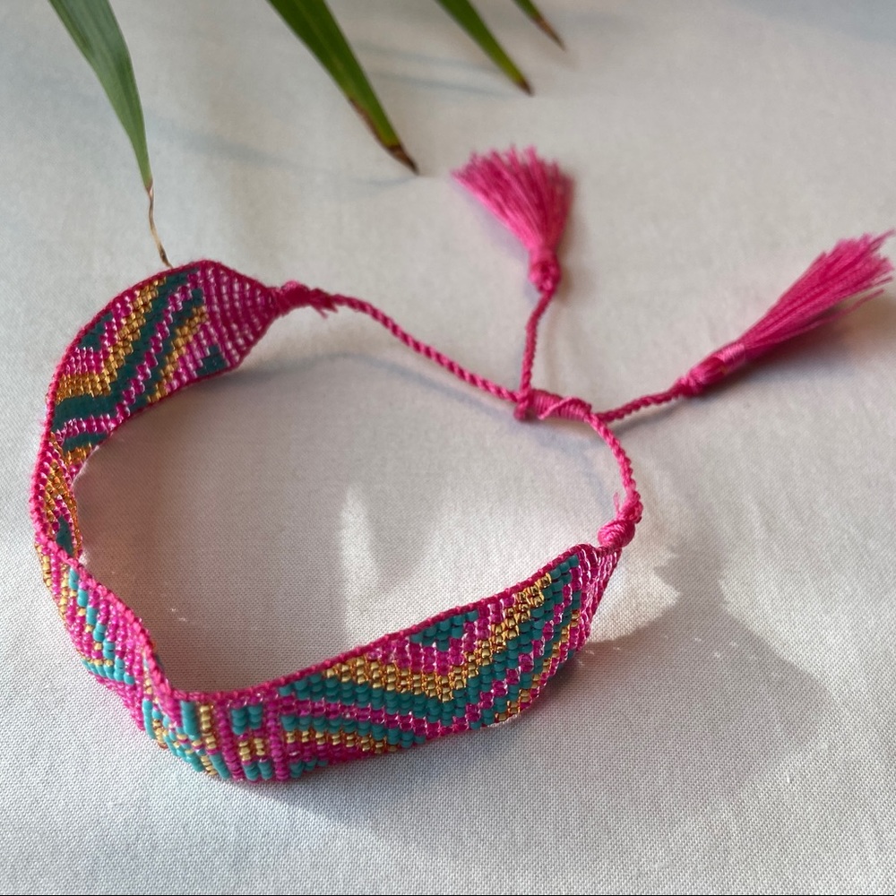 Fun beaded bracelet from costa rica!